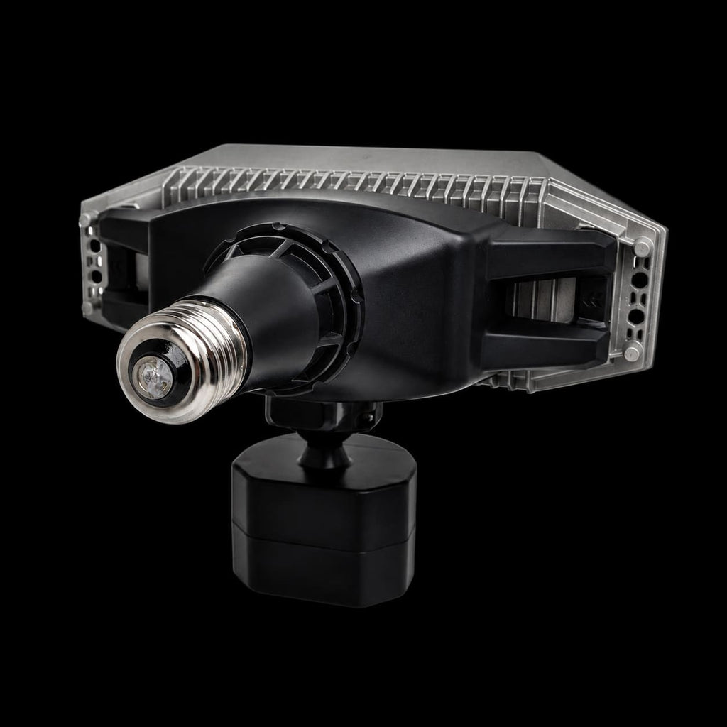 Outdoor Security Motion Flood light for your yard by STKR Concepts - rear view