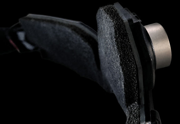 FLEXIT Headlamp comfort-fit foam close-up on black
