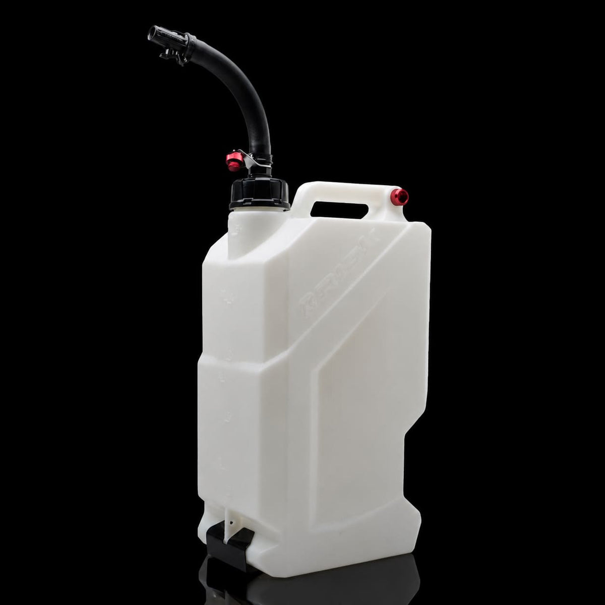 Risk Racing's EZ5 Utility Jug with Black Hose Bender and EZ Floor mount Combo