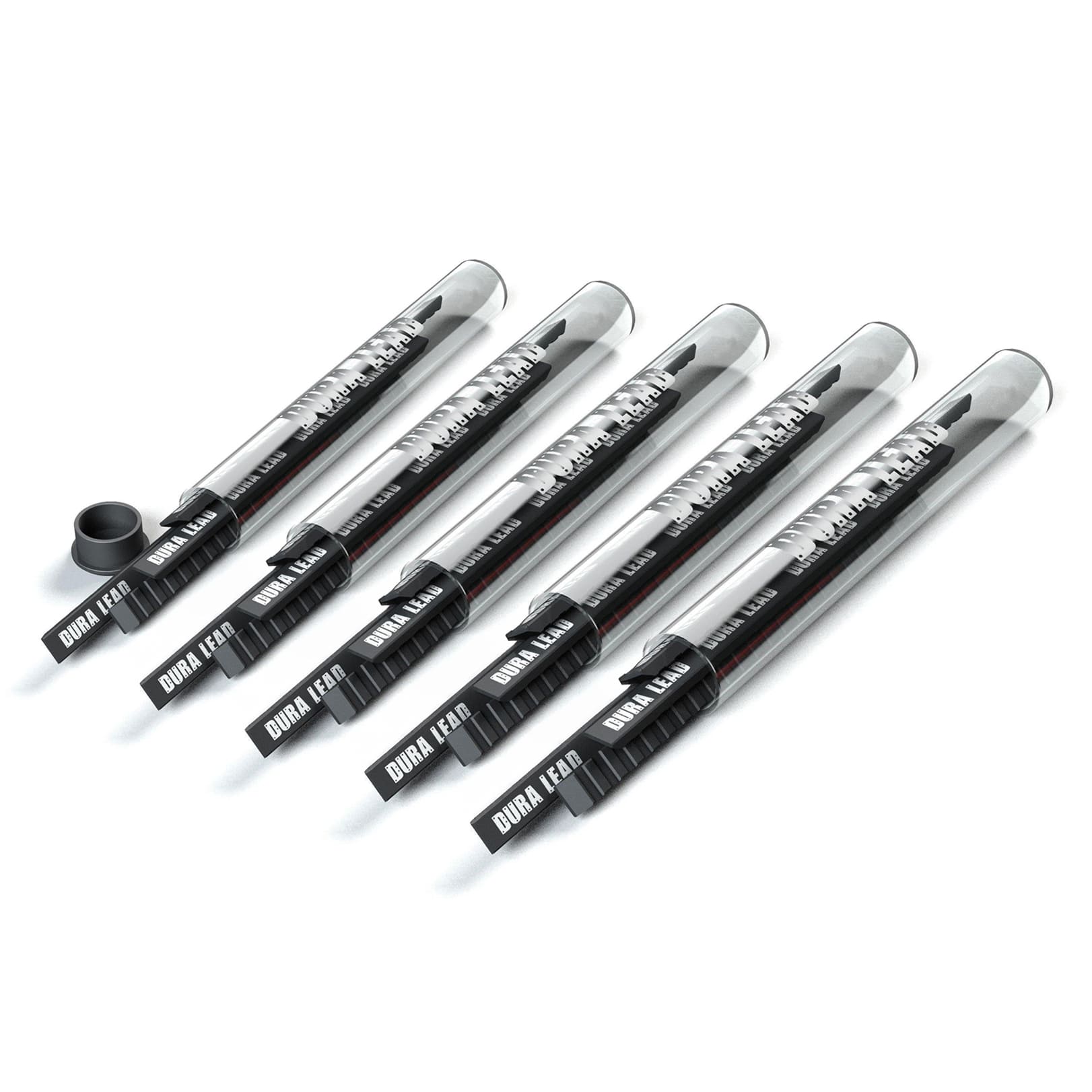 5 Pack of DURA lead for the STKR Mechanical Carpenter Pencil