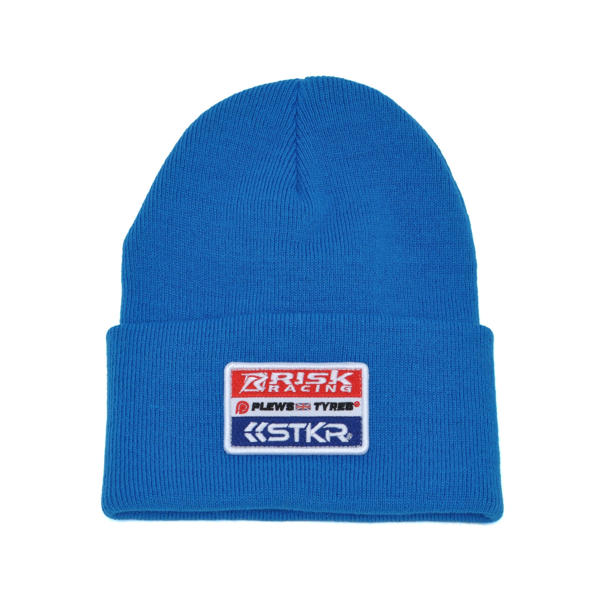 Risk Racing / STKR / Plews Tyres Blue Beanie