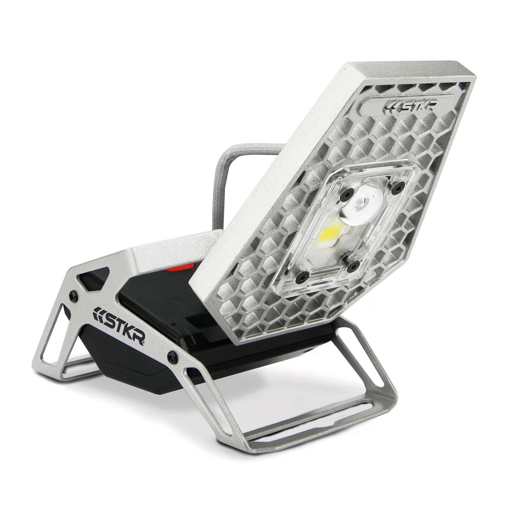 Hands-free rechargeable position-able aluminum light head - Mobile Task Light | STKR Concepts - striker